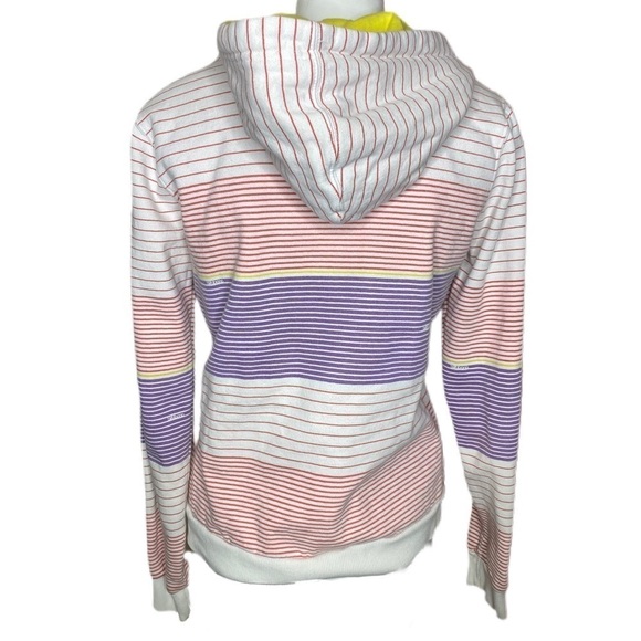 Billabong Hooded Sweatshirt Colorblocked Lined Full Zipper Size L - Picture 7 of 7